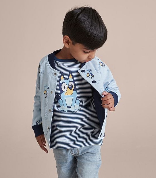 Bluey Reversible Bomber Jacket