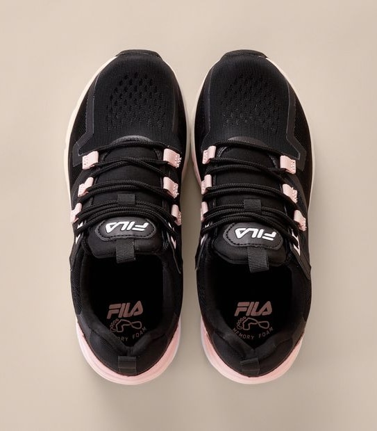 Fila Kids Senior Livrono II Sneakers - Black/Pink