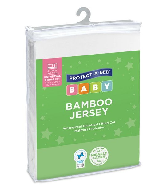 Protect-A-Bed Bamboo Cot Mattress Protector