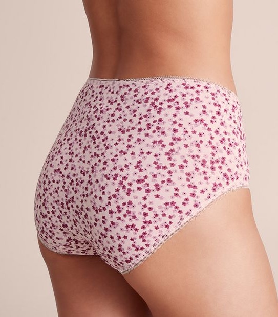 5 Pack Cotton/Elastane Midi Briefs; Style: LMD183553