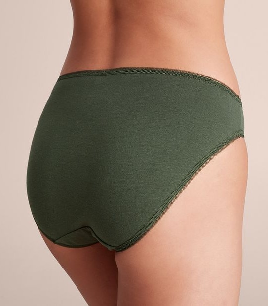 5 Pack Cotton/Elastane Bikini Briefs; Style: LBK183533