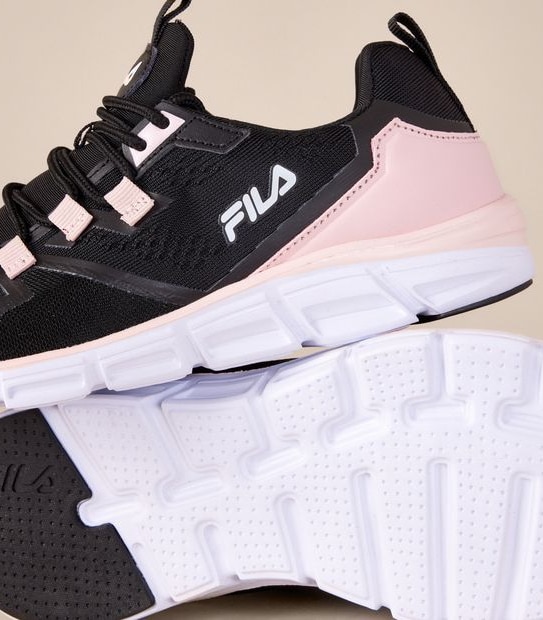 Fila Kids Senior Livrono II Sneakers - Black/Pink