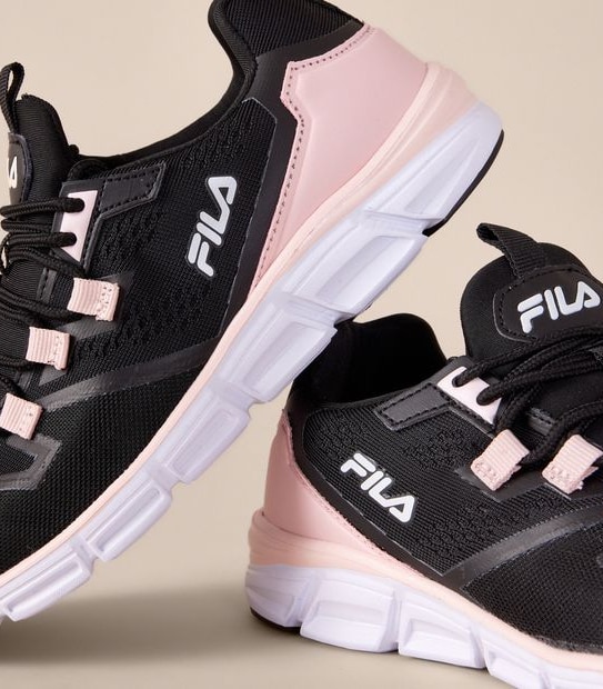 Fila Kids Senior Livrono II Sneakers - Black/Pink