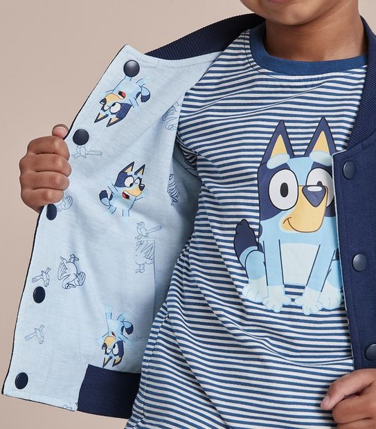 Bluey Reversible Bomber Jacket