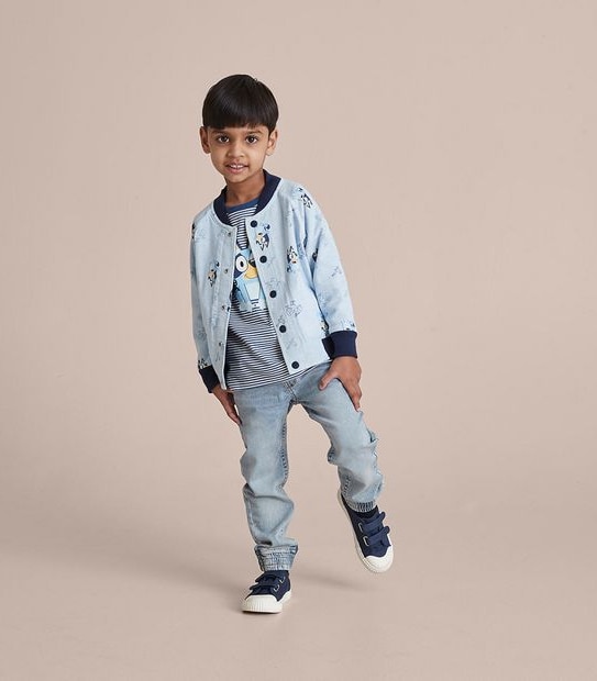 Bluey Reversible Bomber Jacket