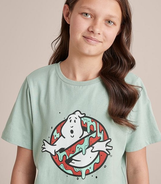 Unisex Kids Ghostbusters Family Matching Cotton Glow In The Dark Pyjama Set