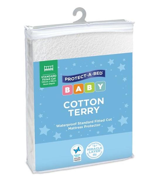 Protect-A-Bed Fitted Cot Mattress Protector