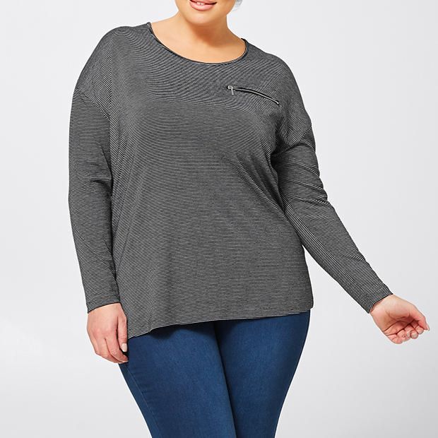 Belle Curve Drop Shoulder Top Belle Curve Drop Shoulder Top