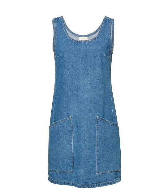Life & Style Denim Pinafore