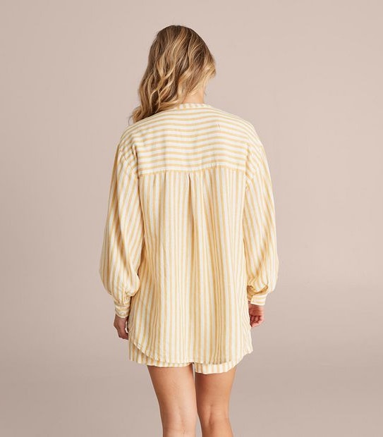 Linen Blend Resort Shirt