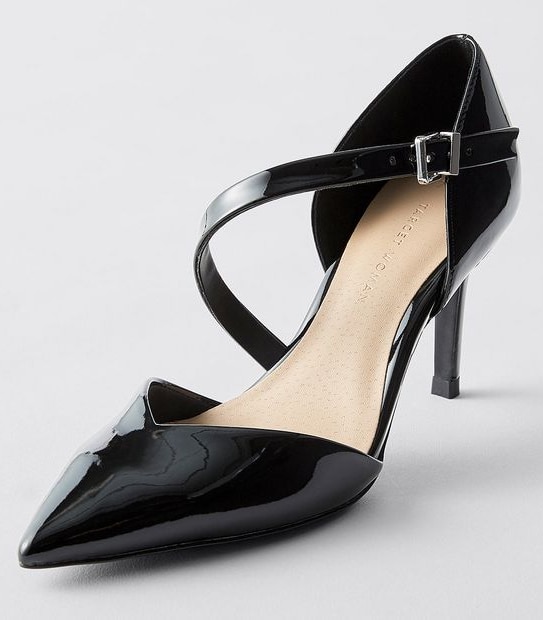 Dijon Patent Heels - Black