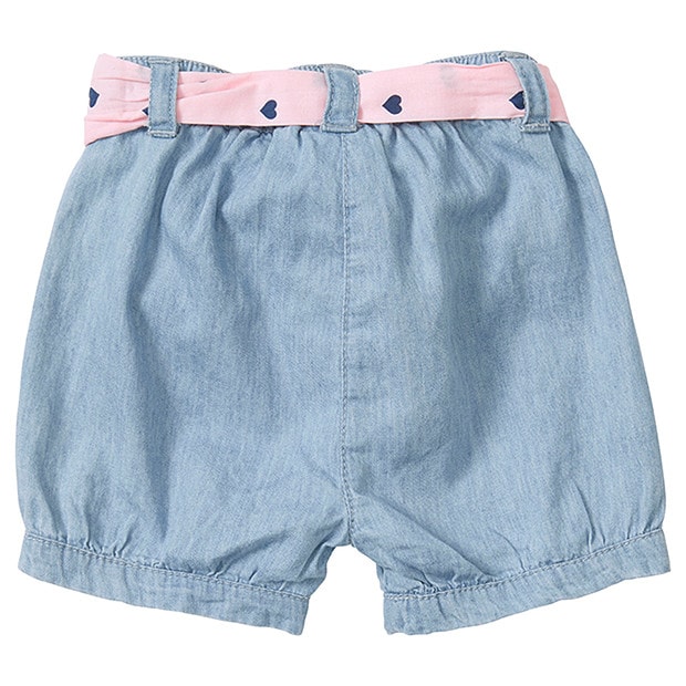 Baby Chambray Shorts With Fabric Belt Target Australia
