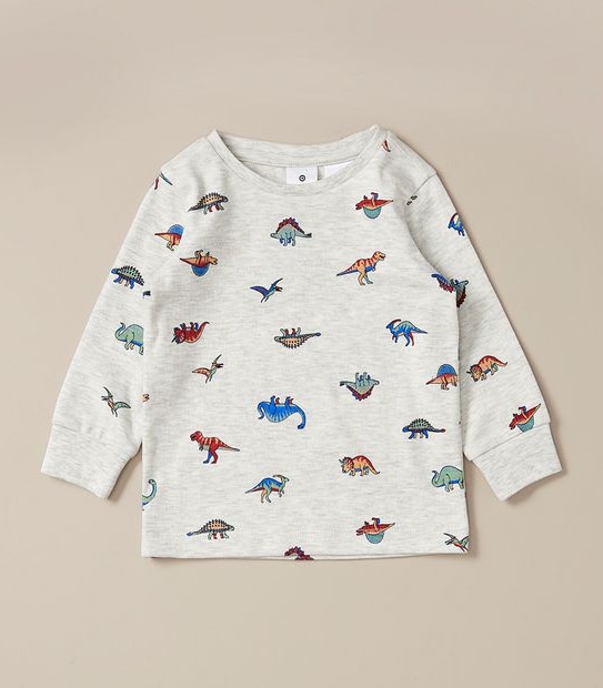 Baby Organic Cotton Dinosaur Pyjama Set