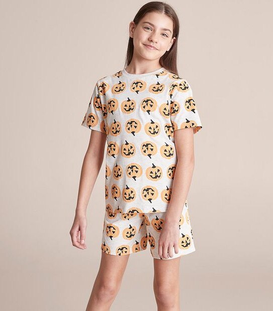 Kids Unisex Family Matching Halloween Pyjama Set