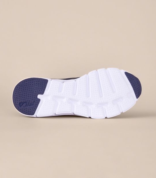 Mens Fila Livorno II  Sneakers - Navy/Silver