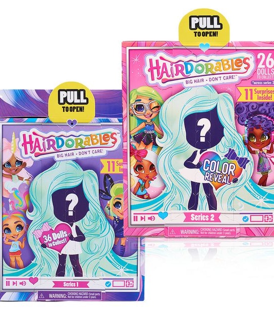 Hairdorables Doll Series 1 & 2 Assorted
