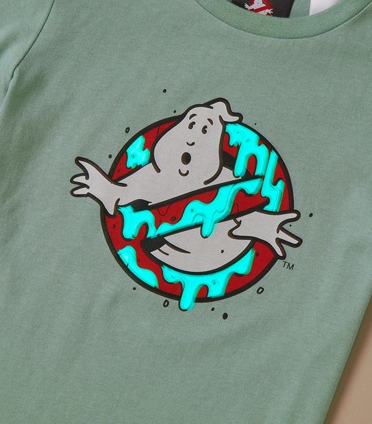 Unisex Kids Ghostbusters Family Matching Cotton Glow In The Dark Pyjama Set