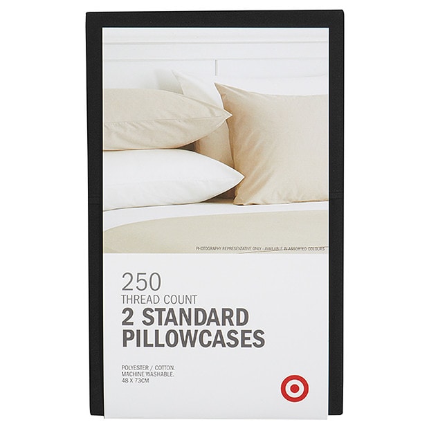 Target 2 Pack 250 Thread Count Standard Pillowcases Target 2 Pack 250 Thread Count Standard Pillowcases