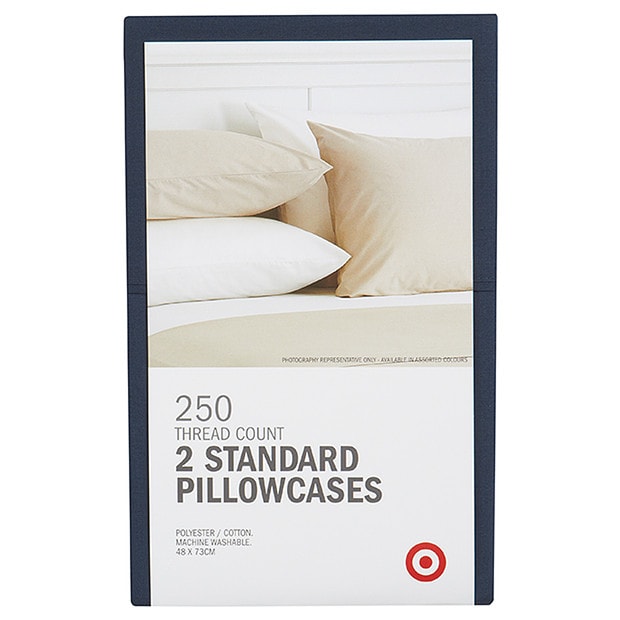 Target 2 Pack 250 Thread Count Standard Pillowcases Target 2 Pack 250 Thread Count Standard Pillowcases