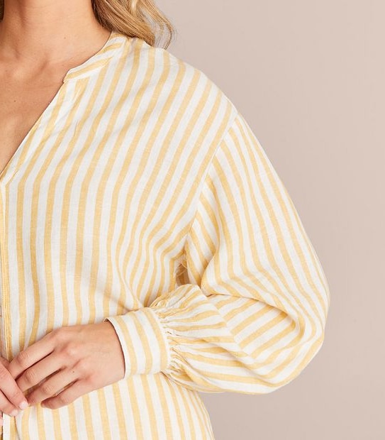 Linen Blend Resort Shirt