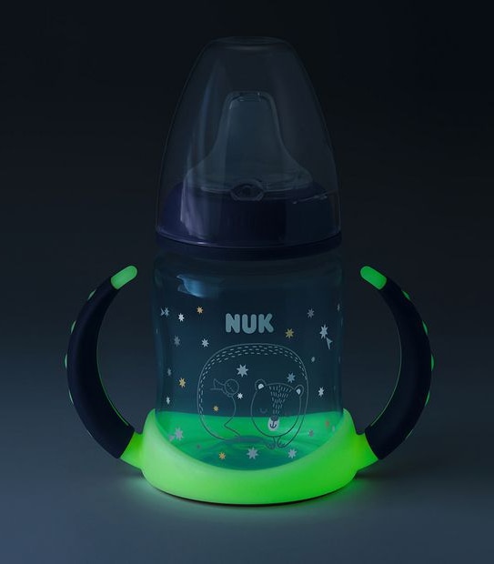 NUK First Choice Learner Bottle GLOW 150ml