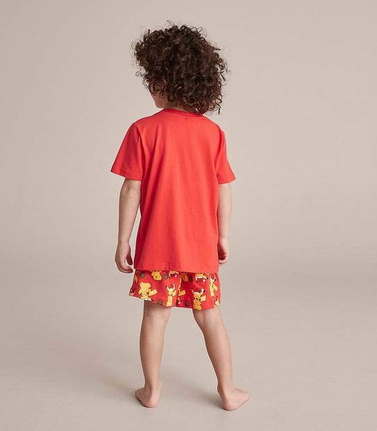 Kids Unisex Family Matching Pokemon Cotton Pyjama Set