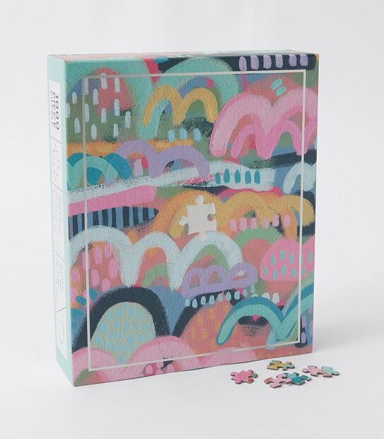 Journey Of Something - Neon Hiills - 1000 Piece Forever Jigsaw Puzzle
