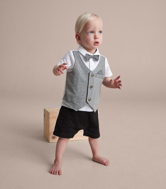 Baby Organic Cotton Suit Romper