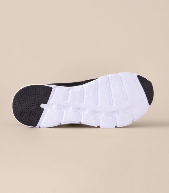 Mens Fila Fermo Knitted Sneakers - Black