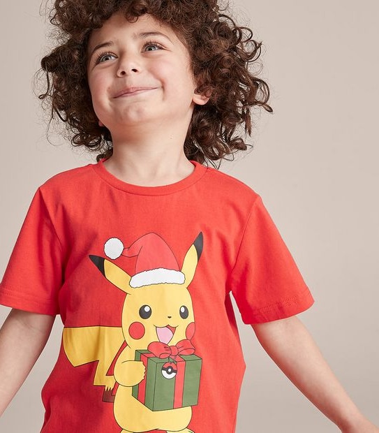 Kids Unisex Family Matching Pokemon Cotton Pyjama Set