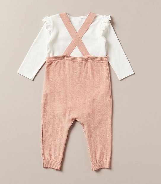 2 Piece Baby Cable Knit Set