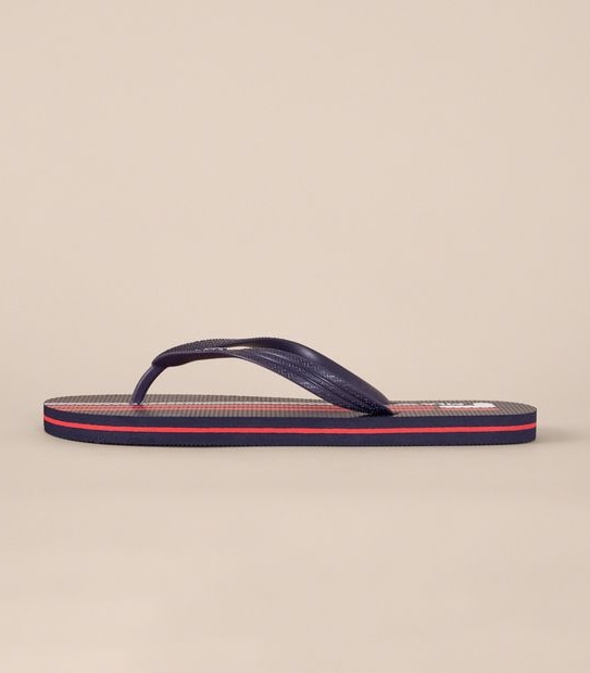 Fila Mens Tellaro Lines Thongs - Navy