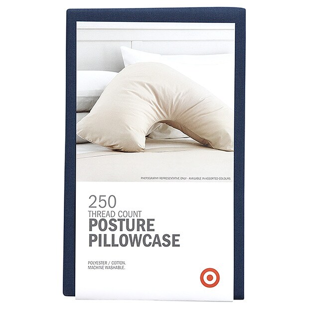 Target 250 Thread Count Posture Pillowcase - Insignia Blue