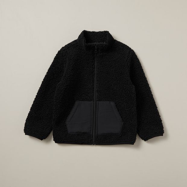 Zip Thru Teddy Fleece Jacket | Target Australia Zip Thru Teddy Fleece Jacket | Target Australia