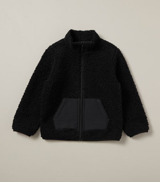 Zip Thru Teddy Fleece Jacket