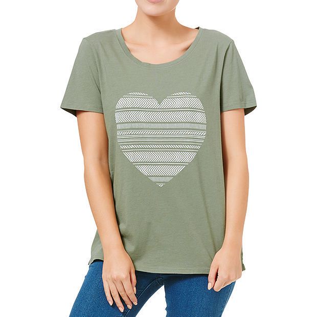 grey heart shirt
