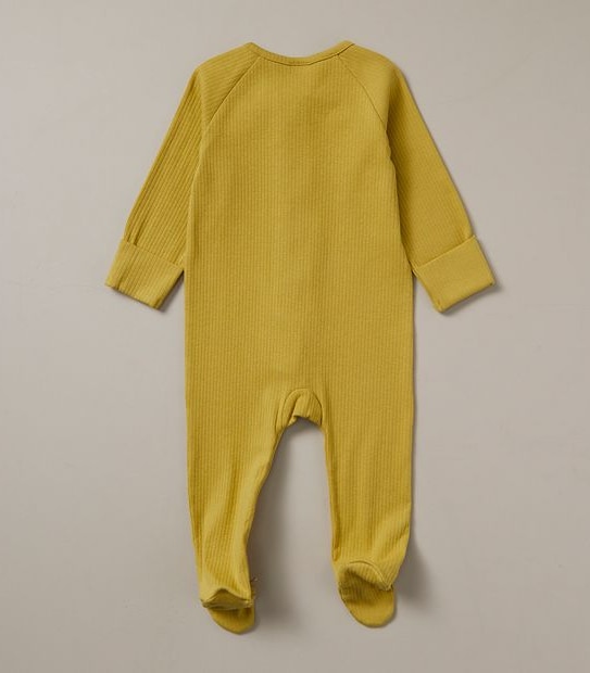 Baby Organic Cotton Rib Coverall