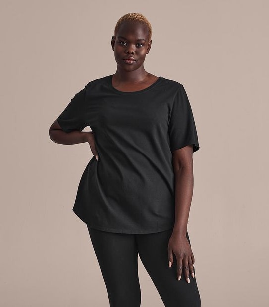 Curve Organic Cotton T-Shirt