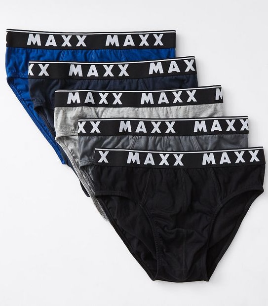 Maxx 5 Pack Hipster Briefs