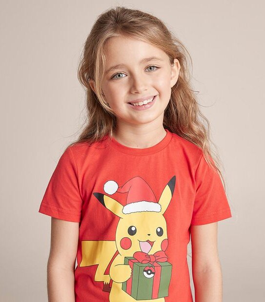 Kids Unisex Family Matching Pokemon Cotton Pyjama Set