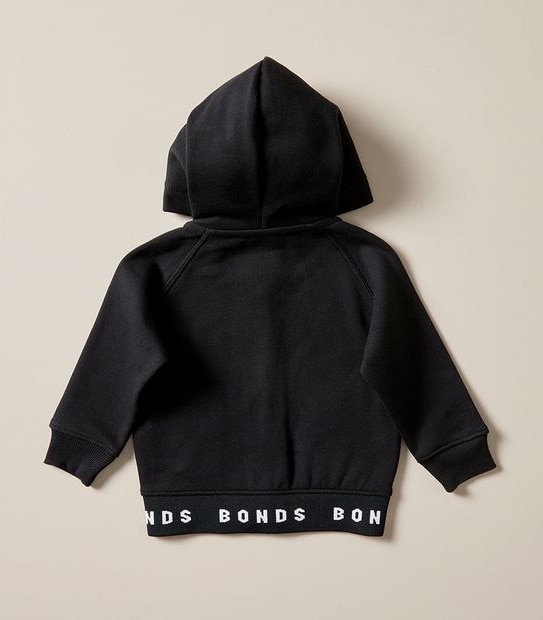 Bonds Baby Logo Fleece Zip Hoodie