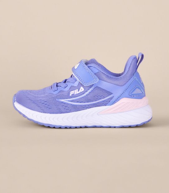 Fila Kids Junior Lazio II  Strap Sneakers - Lilac Purple