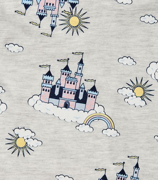 Organic Cotton Castle Pyjama Set
