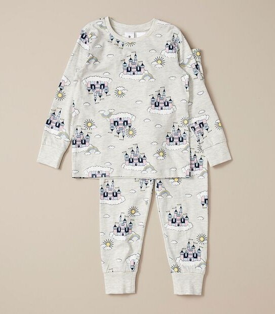 Organic Cotton Castle Pyjama Set