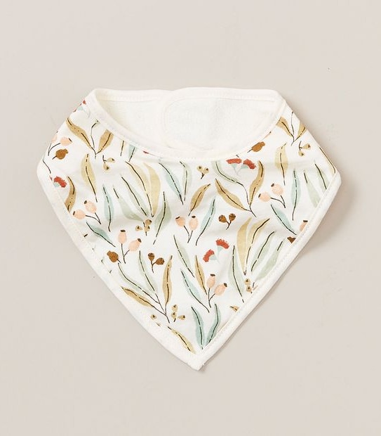 2 Pack bub. Organic Cotton Bandana Bibs