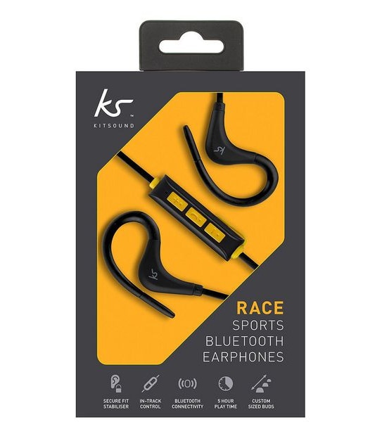 KitSound Race Sports Bluetooth Earphones