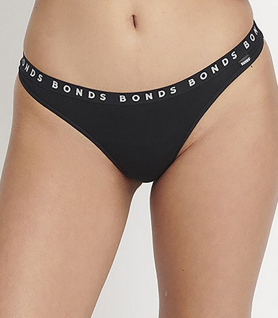 Bonds Hip Refined G-String Briefs - Black