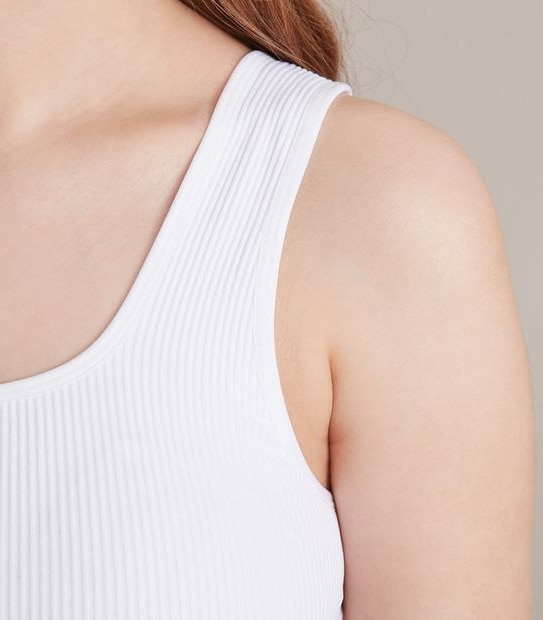 Lily Loves Longline Rib Crop Top; Style: LCT32244