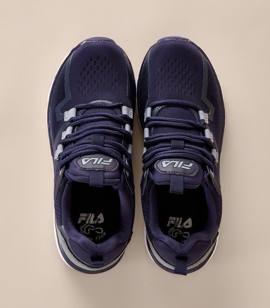Fila Kids Senior Livorno II Sneakers - Navy Blue