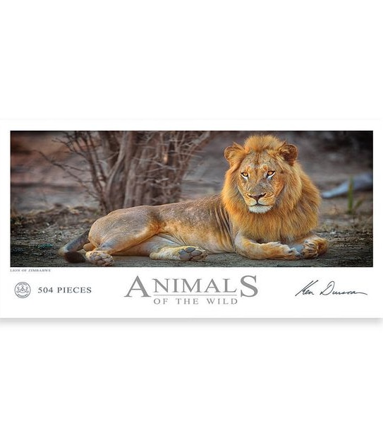 Animals of the Wild Ken Duncan 504 Piece Jigsaw Puzzle Assorted